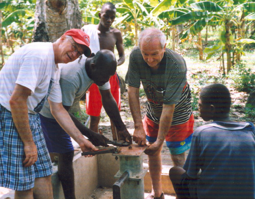 Richard en Haiti